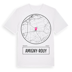 Amigny-Rouy t-shirt – ekologisk bomull t-shirt från Pinshirt