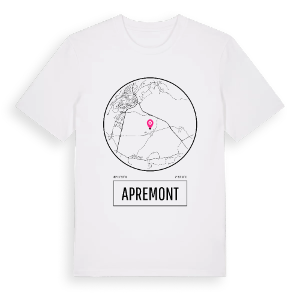 Apremont t-shirt – ekologisk bomull t-shirt från Pinshirt