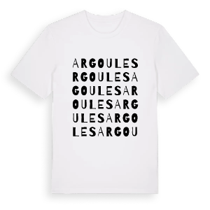 Argoules ordlek t-shirt – ekologisk bomull t-shirt från Pinshirt