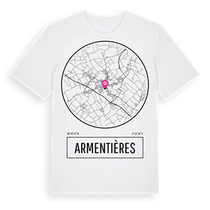 Armentières t-shirt – ekologisk bomull t-shirt från Pinshirt