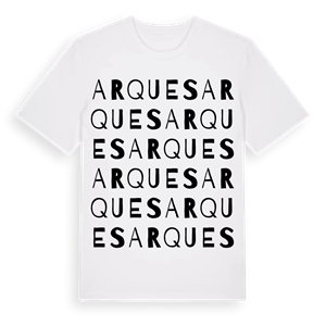 Arques ordlek t-shirt – ekologisk bomull t-shirt från Pinshirt