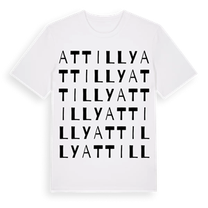 Attilly ordlek t-shirt – ekologisk bomull t-shirt från Pinshirt