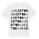 Aubenton ordlek t-shirt