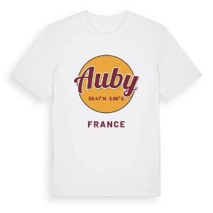Auby cirkel t-shirt – ekologisk bomull t-shirt från Pinshirt