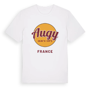 Augy cirkel t-shirt – ekologisk bomull t-shirt från Pinshirt