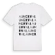 Aumerval ordlek t-shirt