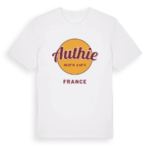 Authie cirkel t-shirt – ekologisk bomull t-shirt från Pinshirt