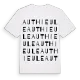Authieule ordlek t-shirt
