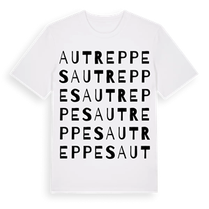 Autreppes ordlek t-shirt – ekologisk bomull t-shirt från Pinshirt