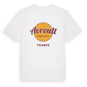 Avroult cirkel t-shirt – ekologisk bomull t-shirt från Pinshirt