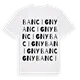 Bancigny ordlek t-shirt