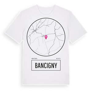 Bancigny t-shirt – ekologisk bomull t-shirt från Pinshirt
