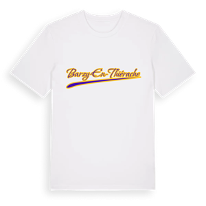 Barzy-en-Thiérache baseball t-shirt – ekologisk bomull t-shirt från Pinshirt