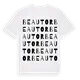 Beautor ordlek t-shirt