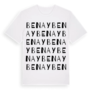 Benay ordlek t-shirt – ekologisk bomull t-shirt från Pinshirt