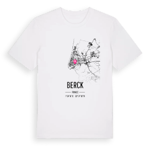 Berck karta t-shirt – ekologisk bomull t-shirt från Pinshirt