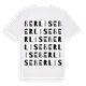 Berlise ordlek t-shirt