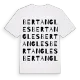 Bertangles ordlek t-shirt