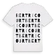 Bertricourt ordlek t-shirt