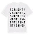 Besmont ordlek t-shirt
