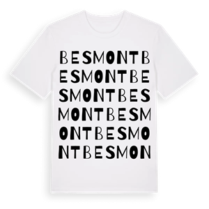 Besmont ordlek t-shirt – ekologisk bomull t-shirt från Pinshirt