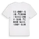 Blangy-sur-Ternoise ordlek t-shirt