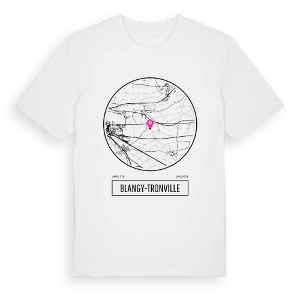 Blangy-Tronville t-shirt – ekologisk bomull t-shirt från Pinshirt
