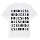 Bondues ordlek t-shirt