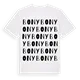 Bony ordlek t-shirt