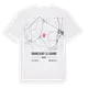 Brancourt-le-Grand karta t-shirt