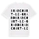 Brancourt-le-Grand ordlek t-shirt