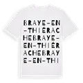 Braye-en-Thiérache ordlek t-shirt