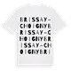 Brissay-Choigny ordlek t-shirt