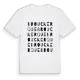Brouckerque ordlek t-shirt