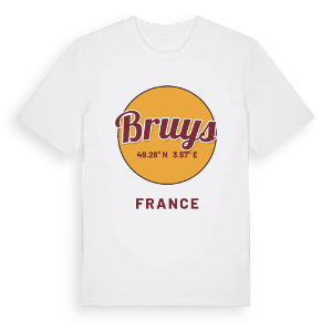 Bruys cirkel t-shirt – ekologisk bomull t-shirt från Pinshirt