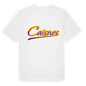 Caisnes baseball t-shirt – ekologisk bomull t-shirt från Pinshirt