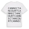 Cannectancourt ordlek t-shirt