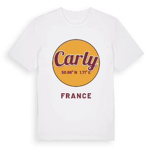 Carly cirkel t-shirt – ekologisk bomull t-shirt från Pinshirt