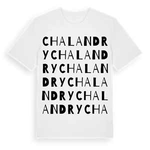 Chalandry ordlek t-shirt – ekologisk bomull t-shirt från Pinshirt