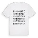 Chamant ordlek t-shirt