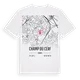 Champ du Cerf karta t-shirt