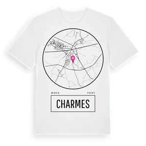 Charmes t-shirt – ekologisk bomull t-shirt från Pinshirt