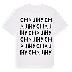 Chauny ordlek t-shirt – ekologisk bomull t-shirt från Pinshirt