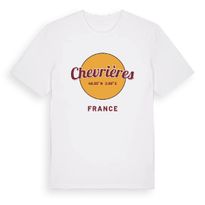 Chevrières cirkel t-shirt – ekologisk bomull t-shirt från Pinshirt