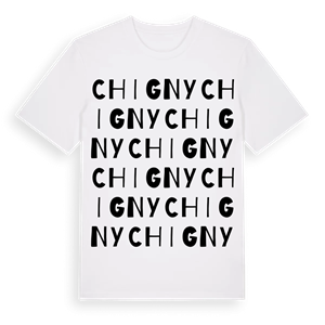 Chigny ordlek t-shirt – ekologisk bomull t-shirt från Pinshirt