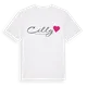 Cilly hjärta t-shirt