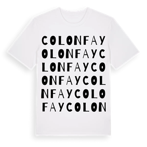 Colonfay ordlek t-shirt – ekologisk bomull t-shirt från Pinshirt