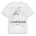 Compiègne karta t-shirt