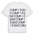 Compiègne ordlek t-shirt