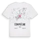 Compiègne karta t-shirt